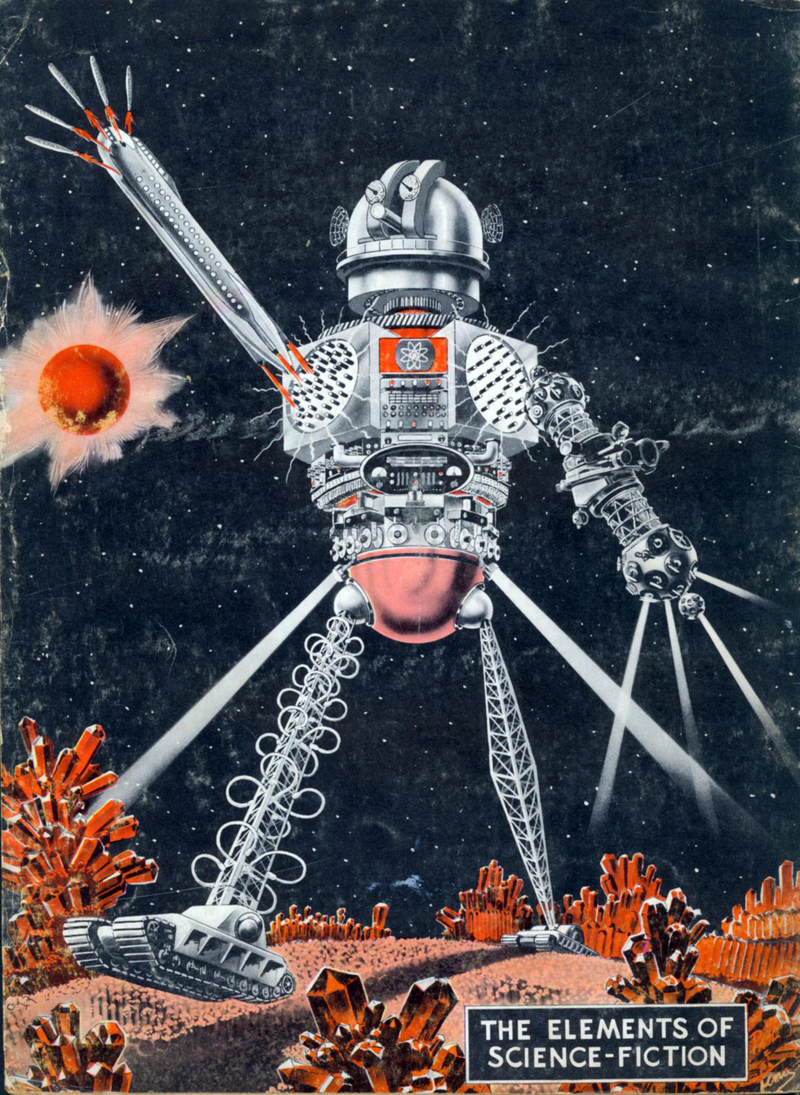 Illustration for article titled Science fiction's mascot is downright terrifying